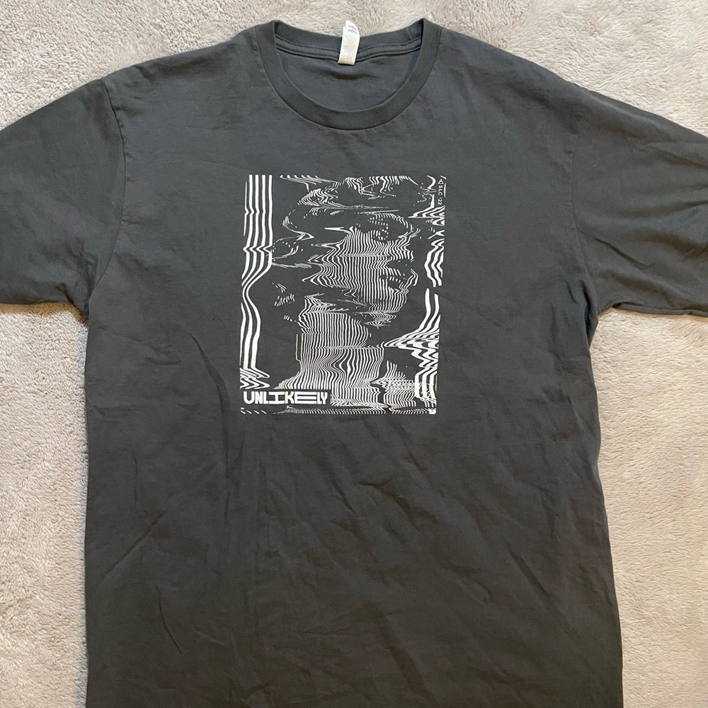 Ideal “Unlikely” Vaporwave Tee (M)